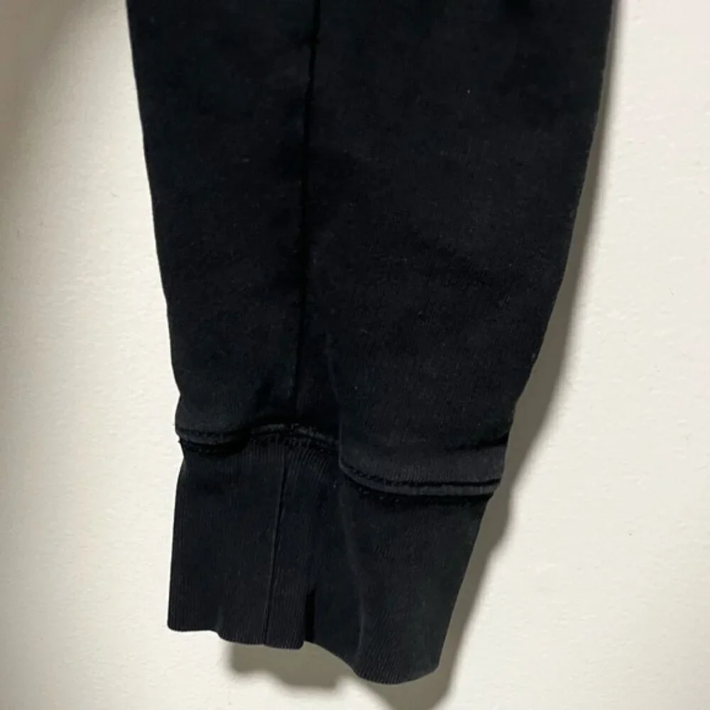 True Religion Black Zip Up Hoodie Size 2XL